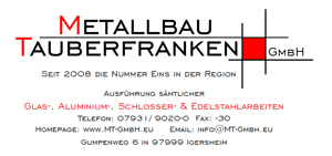 MT-GmbH.eu Metallbau Tauberfranken